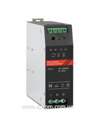 Блок живлення VIA Energy DR48120-02 (48 В; 140 Вт) на DIN-рейку
